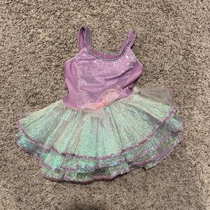 Girls dance costume